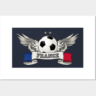 World Cup Champion France Vintage Fan Gear Posters and Art